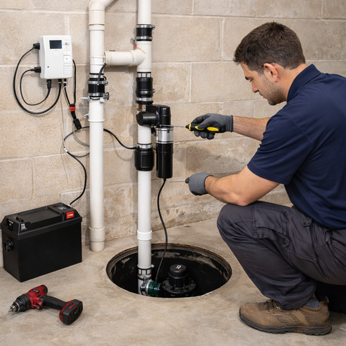 sump pump backup
